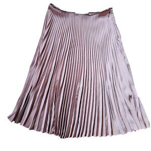 Vintage Miu Miu blush pink pleated midi skirt (Made in Italy)